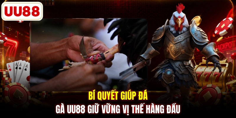 Bí quyết giúp đá gà UU88 giữ vững vị thế hàng đầu